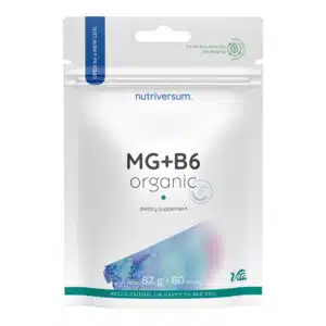 Nutriversum VITA Magnézium+B6-vitamin Organic tabletta - 60db