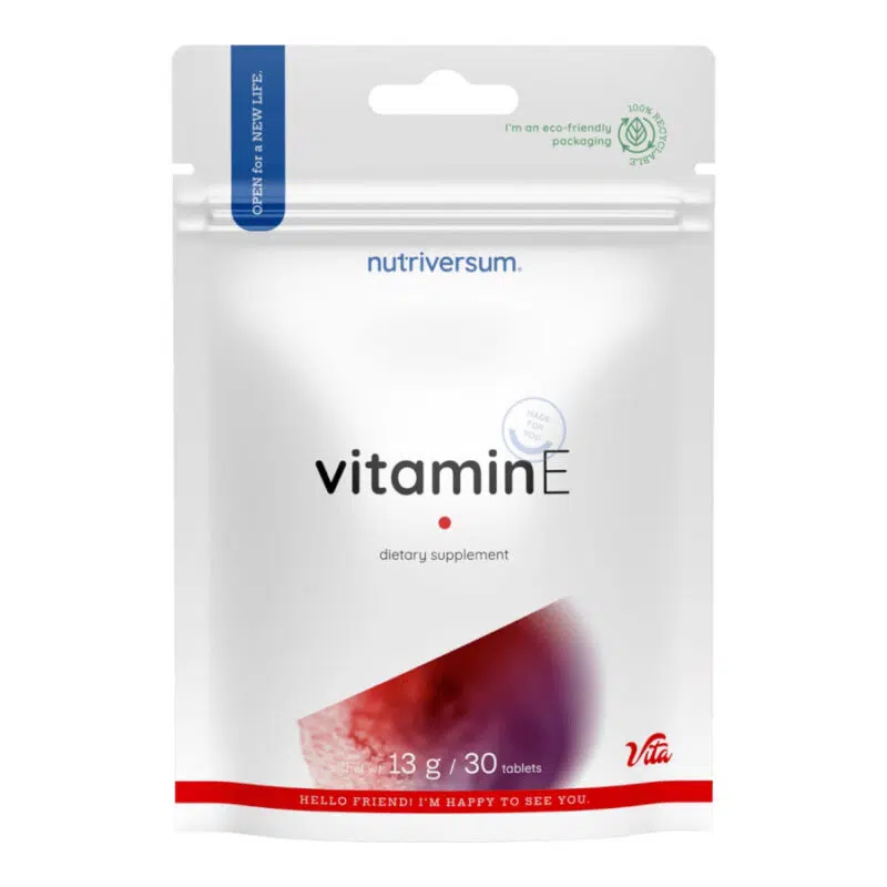 Nutriversum VITA E-vitamin tabletta - 30db