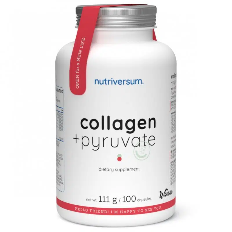 Nutriversum Women Collagen + Pyruvate kapszula - 100db 1 Nutriversum Women Collagen + Pyruvate kapszula - 100db
