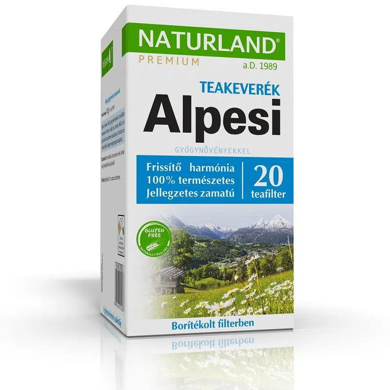 Naturland Alpesi teakeverék - 20 filter 1 Naturland Alpesi teakeverék - 20 filter