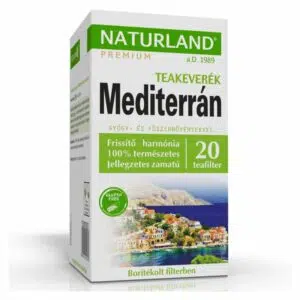 Naturland Mediterrán gyógy-és fűszernövény teakeverék - 20 filter