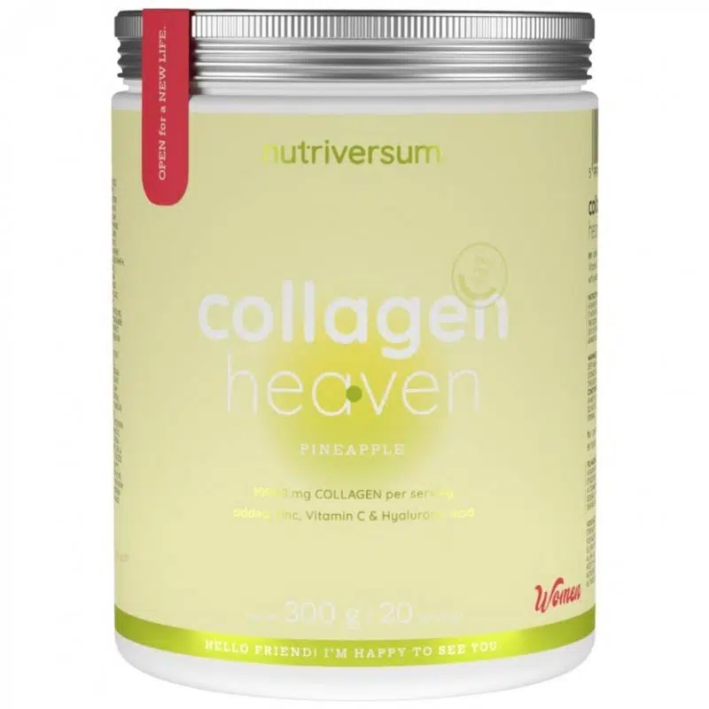 Nutriversum Women Collagen Heaven ananász por - 300g 1 Nutriversum Women Collagen Heaven ananász por - 300g