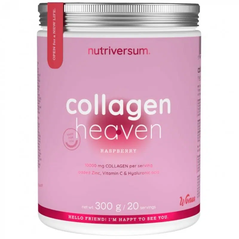 Nutriversum Women Collagen Heaven málna por - 300g 1 Nutriversum Women Collagen Heaven málna por - 300g