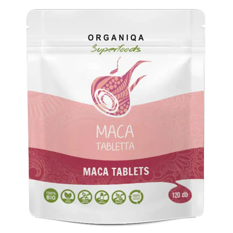 Organiqa Bio Maca tabletta - 120db 1 Organiqa Maca tabletta - 120db