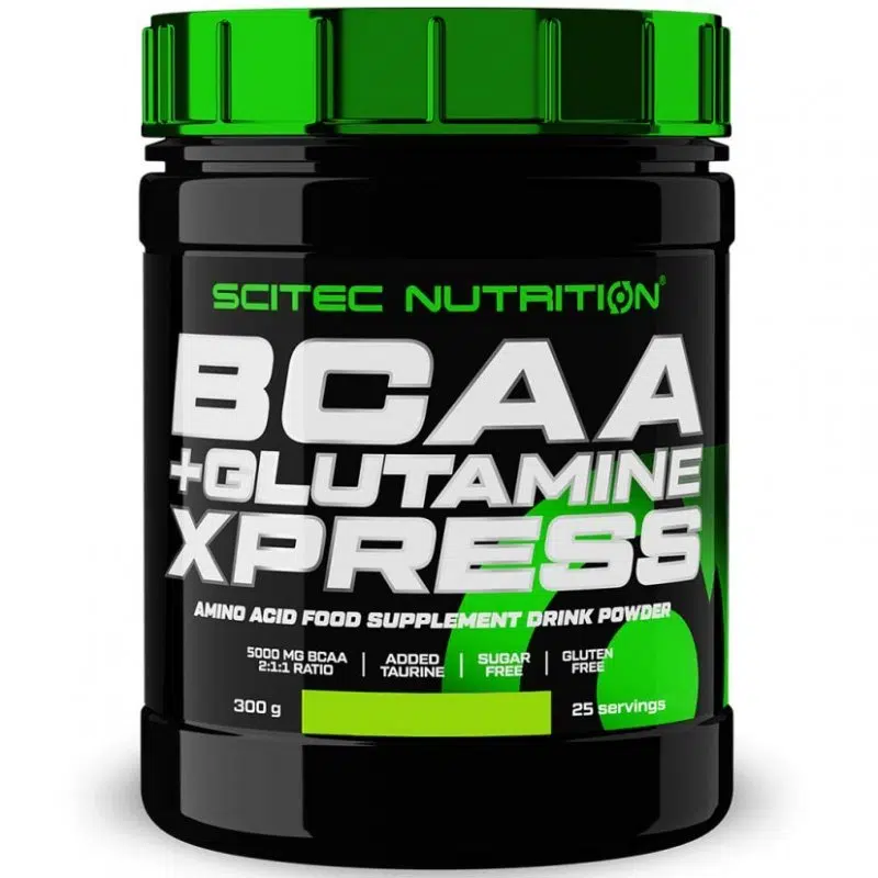 Scitec Nutrition BCAA+Glutamine Xpress görögdinnye - 300g 1 Scitec Nutrition BCAA+Glutamine Xpress görögdinnye - 300g