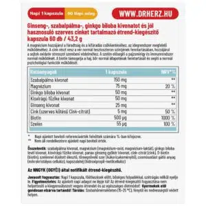 Dr. Herz Multivitamin férfiaknak kapszula - 60db - Image 2