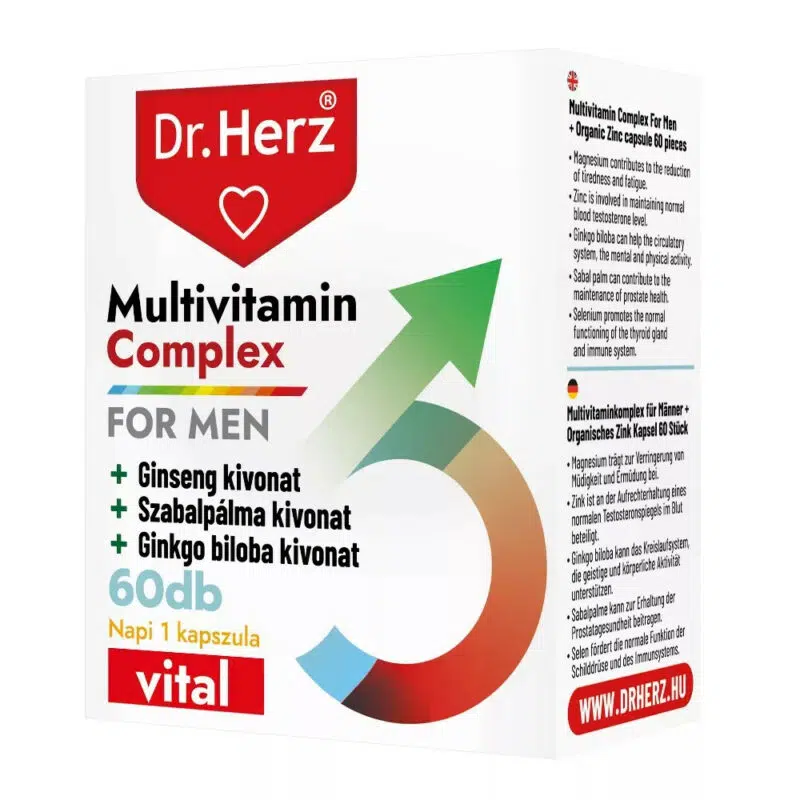 Dr. Herz Multivitamin férfiaknak kapszula - 60db