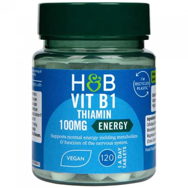 Holland & Barrett B1-vitamin tabletta - 120db 1 H&B B1-vitamin tabletta