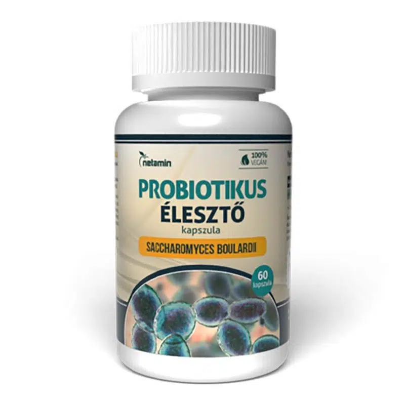 Netamin Probiotikus élesztő kapszula - 60db 1 Netamin Probiotikus élesztő kapszula - 60db