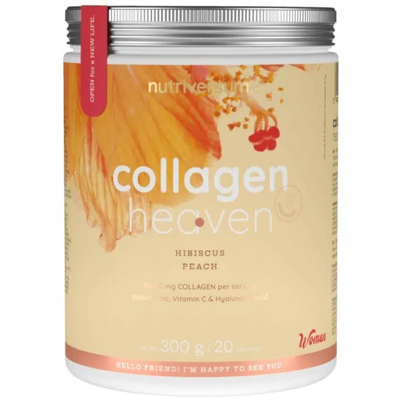 Nutriversum Women Collagen Heaven hibiszkusz-barack por - 300g 1 Nutriversum Women Collagen Heaven hibiszkusz-barack por - 300g