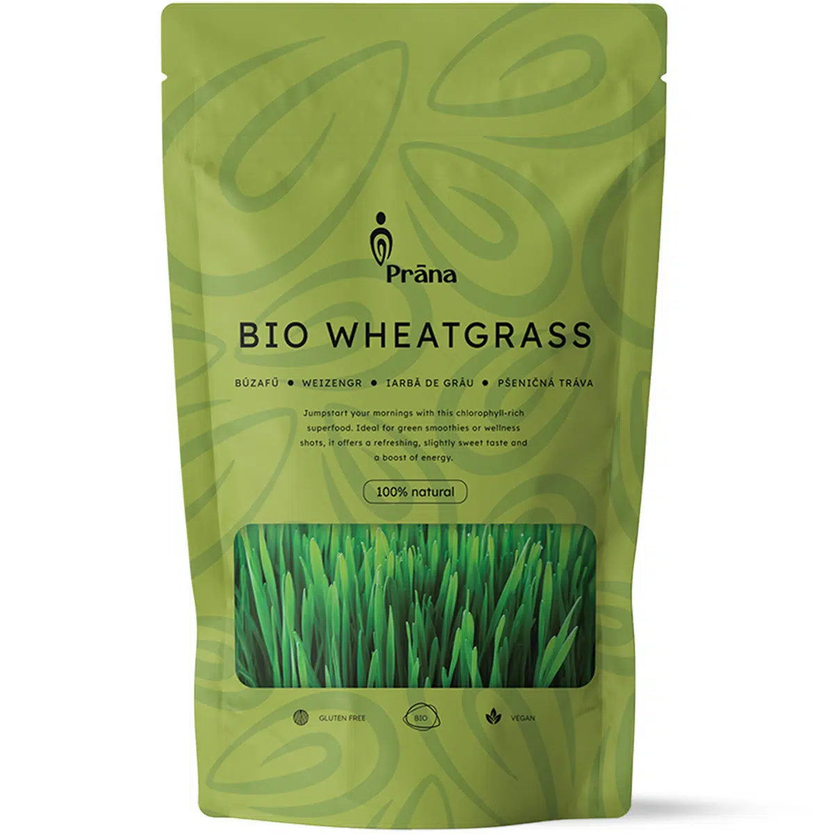 Prana Bio Búzafű por - 125g 1 Prana Bio Búzafű por - 125g