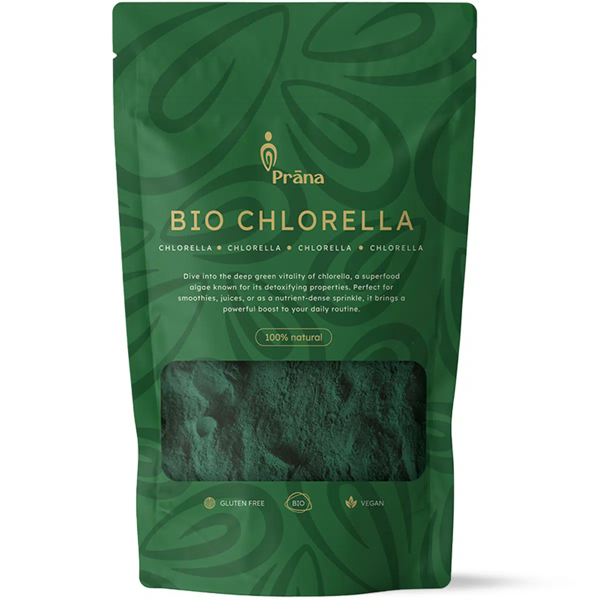 Prana Bio Chlorella algapor - 125g 1 Prana Bio Chlorella algapor - 125g