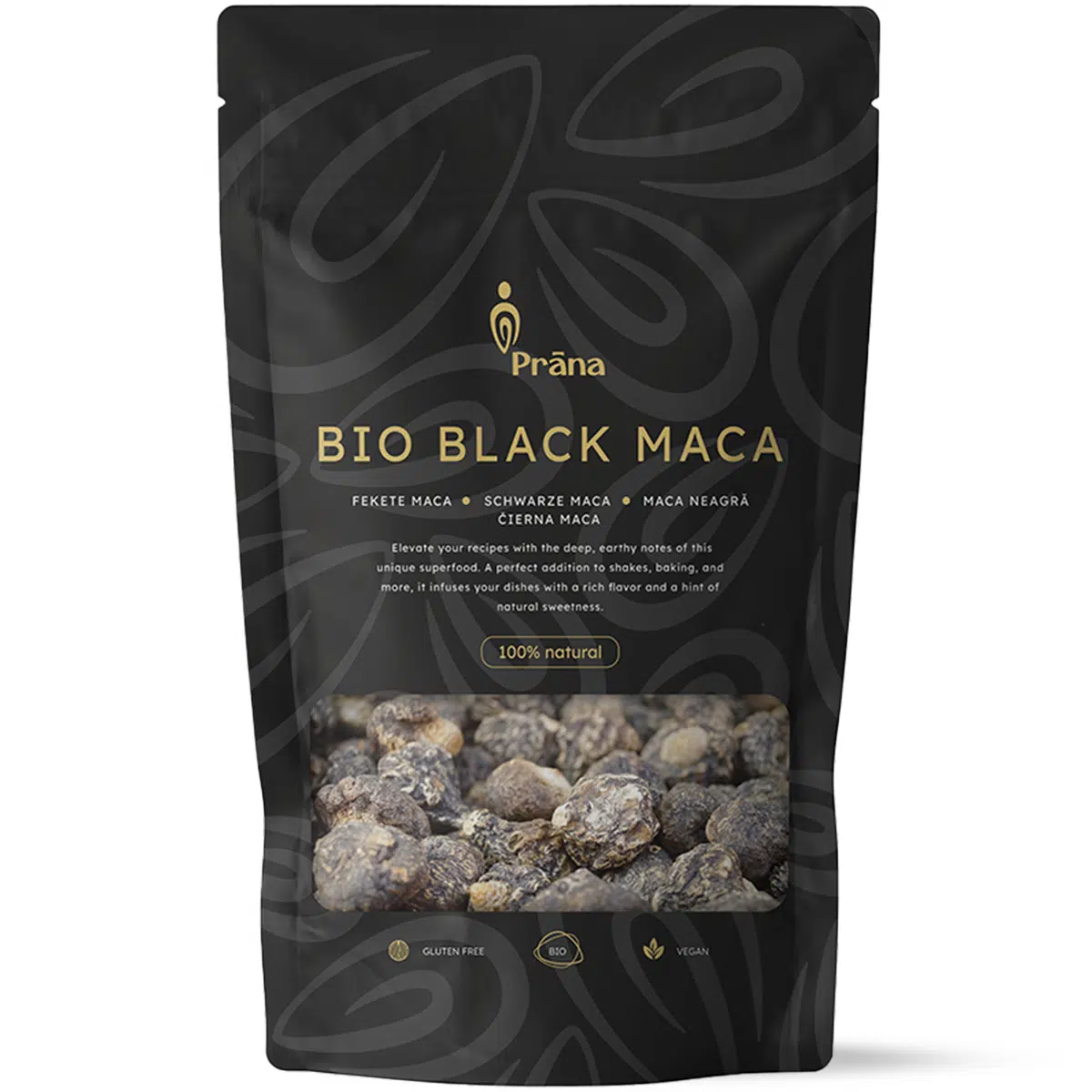 Prana Bio Fekete maca por - 250g 1 Prana Bio Fekete maca por - 250g