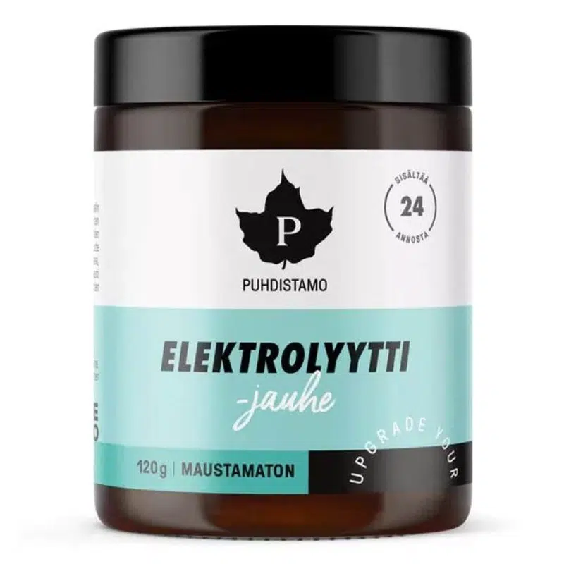 Puhdistamo Elektrolit ízesítetlen italpor - 120g 1 Puhdistamo Elektrolit ízesítetlen italpor - 120g
