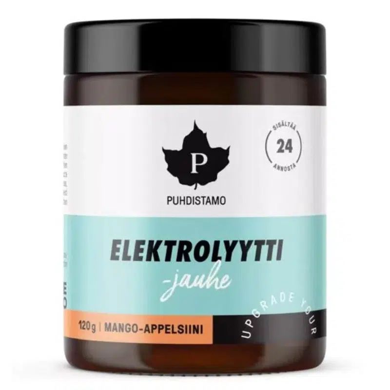 Puhdistamo Elektrolit mangó-narancs ízű italpor - 120g 1 Puhdistamo Elektrolit mangó-narancs ízű italpor - 120g
