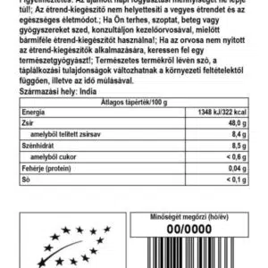 Biomenü Bio Haritaki por - 125g 3 Biomenü Bio Haritaki por - 125g - Image 2