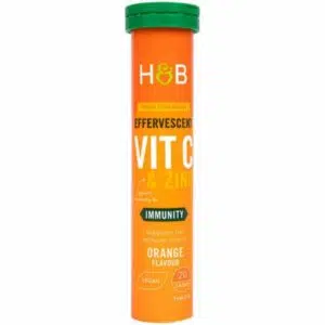 H&B C+Cink pezsgőtabletta narancs