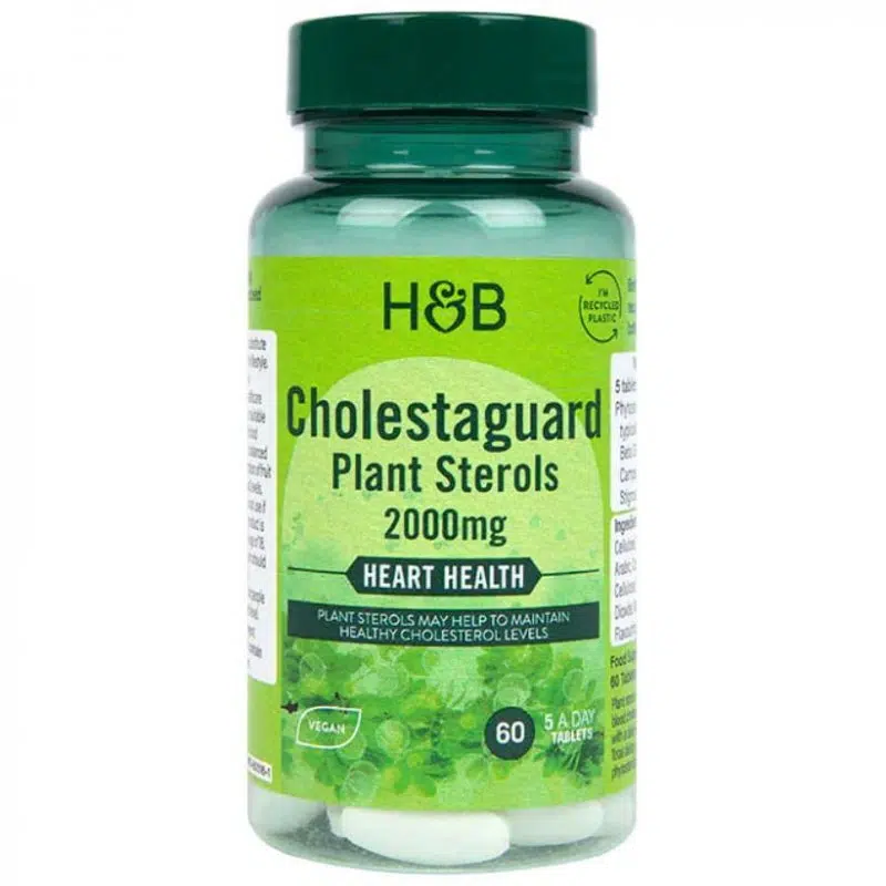 Holland & Barrett Cholestaguard - Növényi szterolok tabletta - 60db 1 H&B Cholestaguard - Növényi szterolok tabletta