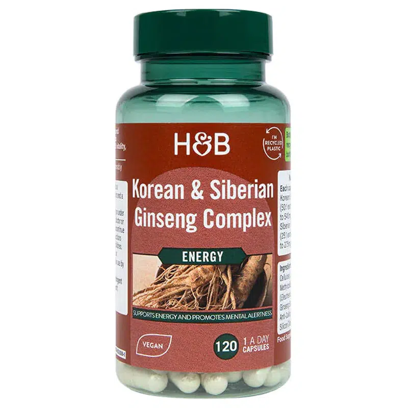 Holland & Barrett Ginseng komplex kapszula - 120db 1 H&B Ginseng komplex kapszula - 120db