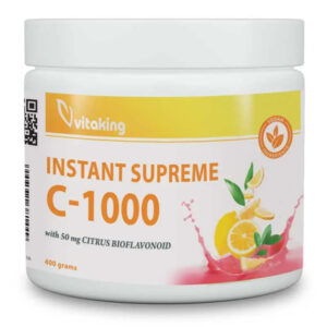 Vitaking Instant Supreme C-vitamin 1000mg szeder ízű italpor - 400g
