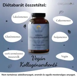 Organiqa Vegán Kollagénserkentő kapszula - 60db 5 Organiqa Vegán Kollagénserkentő kapszula - 60db - Image 3