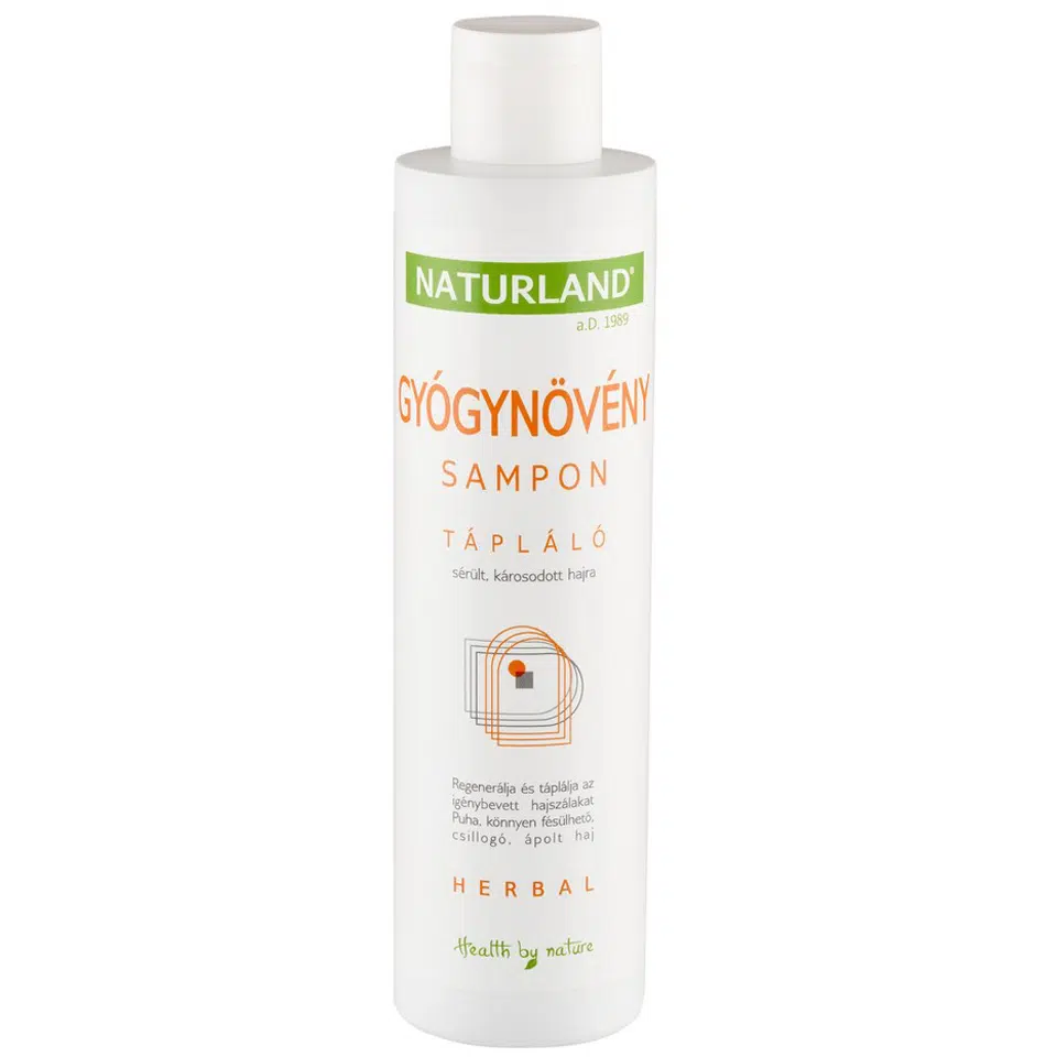 Naturland Gyógynövényes sampon - 200ml 1 Naturland Gyógynövényes sampon - 200ml