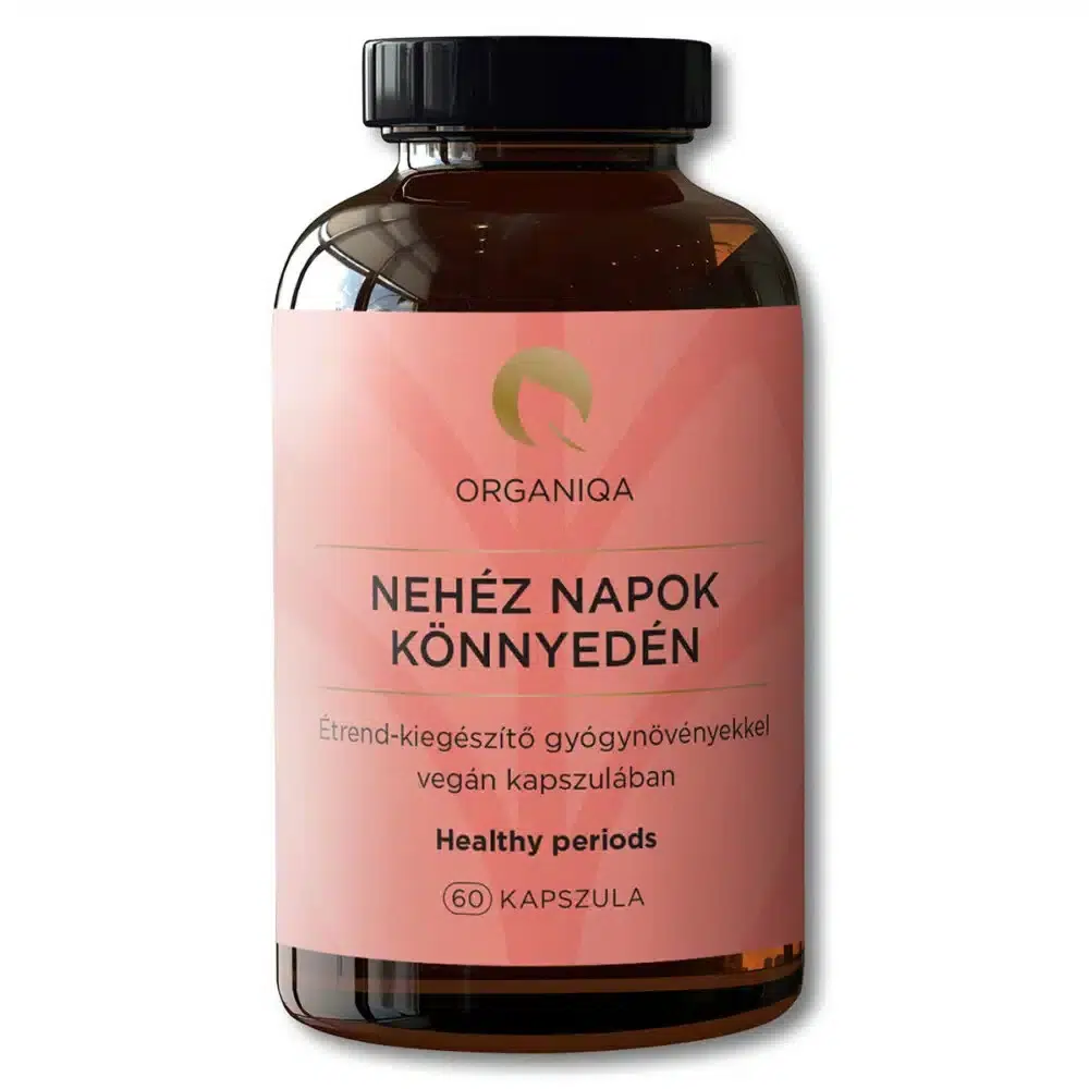 Organiqa Nehéz Napok Könnyedén kapszula - 60db 1 Organiqa Nehéz Napok Könnyedén kapszula - 60db