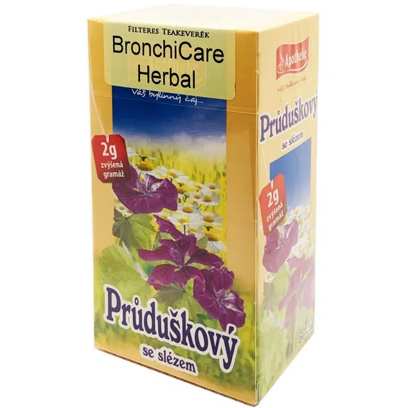 Apotheke Bronchicare Herbal tea - 20 filter 1 Apotheke Bronchicare Herbal tea - 20 filter