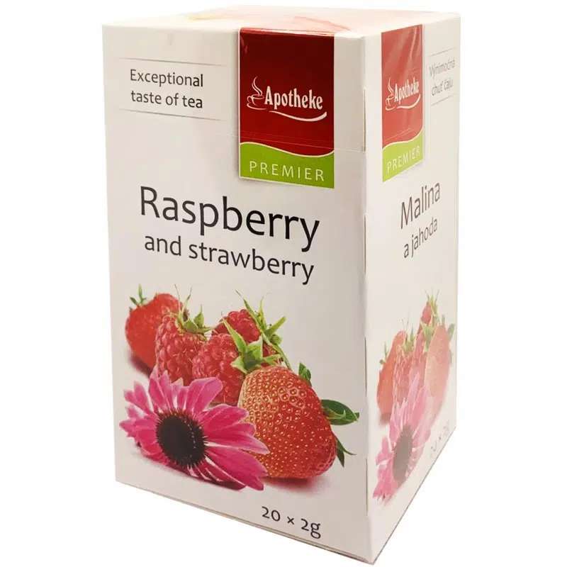 Apotheke Eper és Málna tea - 20 filter 1 Apotheke Eper és Málna tea - 20 filter