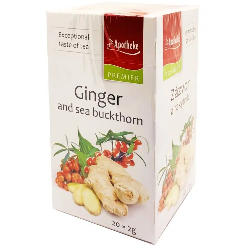 Apotheke Gyömbér és Homoktövis tea - 20 filter 1 Apotheke Gyömbér és Homoktövis tea - 20 filter