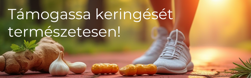 Támogassa keringését természetesen!