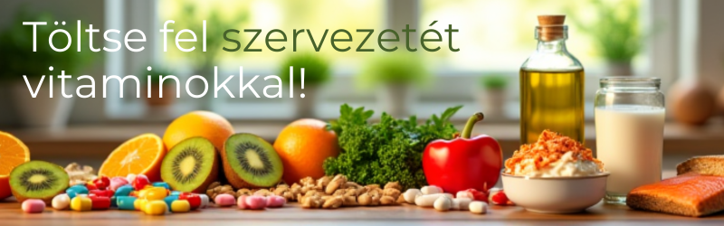 Töltse fel szervezetét vitaminokkal! Töltse fel szervezetét vitaminokkal!