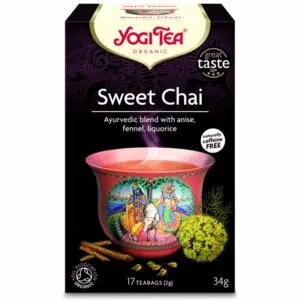 Yogi Bio Édes chai tea - 17 filter/doboz