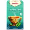 Yogi Bio Édesgyökér tea mentával - 17 filter/doboz