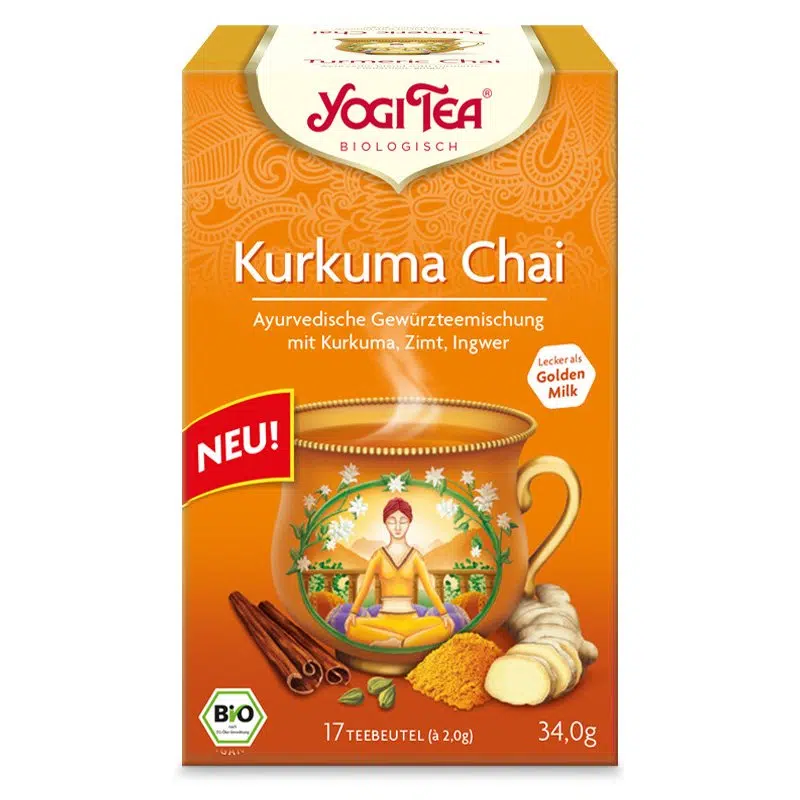 Yogi Bio Kurkuma Chai tea - 17 filter 1 Yogi Bio Kurkuma Chai tea - 17 filter