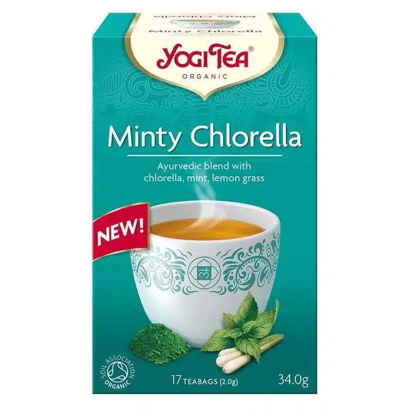 Yogi Bio Mentás tea chlorella algával - 17 filter/doboz 1 Yogi Bio Mentás tea chlorella algával - 17 filter/doboz