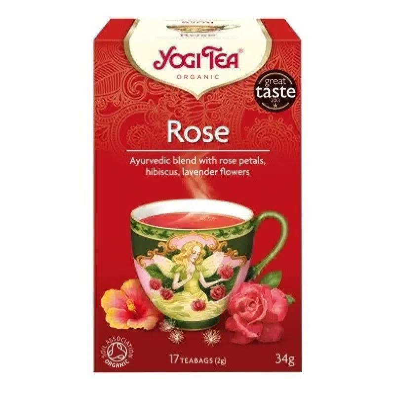 Yogi Bio rózsa tea - 17 filter/doboz 1 Yogi Bio rózsa tea - 17 filter/doboz