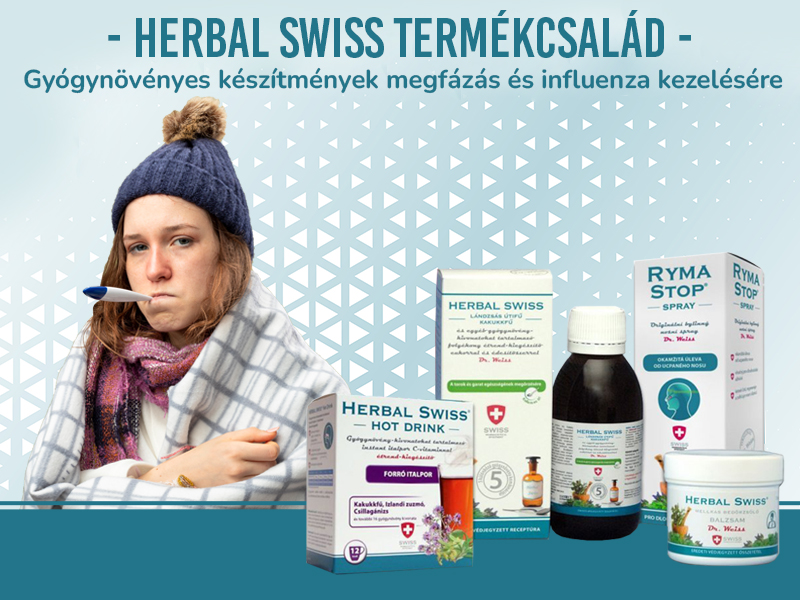 Megfázás, nátha, influenza ellen természetes segítséget nyújt a Herbal Swiss!