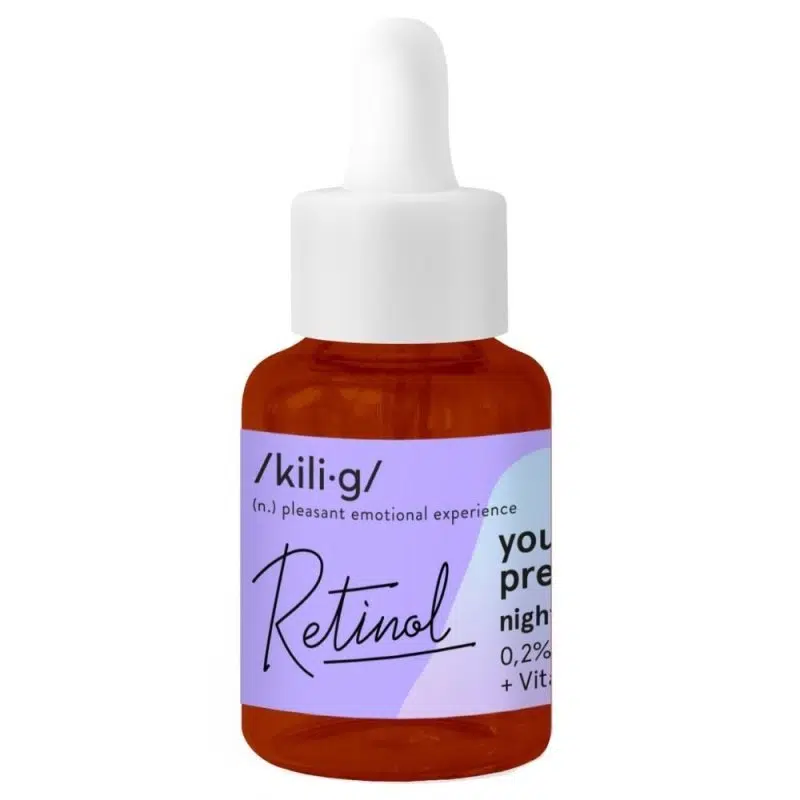 Kili.g Éjszakai Arcszérum Retinollal - 30ml 1 Kili.g Éjszakai Arcszérum Retinollal - 30ml