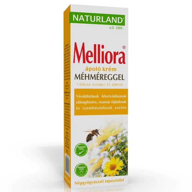 Naturland Melliora ápoló krém méhméreggel - 60g 1 Naturland Melliora ápoló krém méhméreggel - 60g