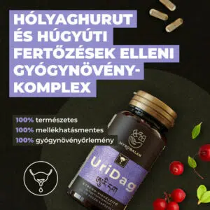 Myrobalan UriDag - hólyaghurut és húgyúti fertőzésekre kapszula - 60db 5 Myrobalan UriDag - hólyaghurut és húgyúti fertőzésekre kapszula - 60db