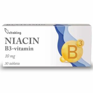 Vitaking Niacin (B3-vitamin) tabletta - 30db