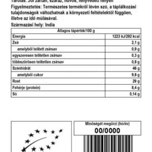 Biomenü Bio Gyömbér aprított - 100g 3 Biomenü Bio Gyömbér aprított - 100g - Image 2