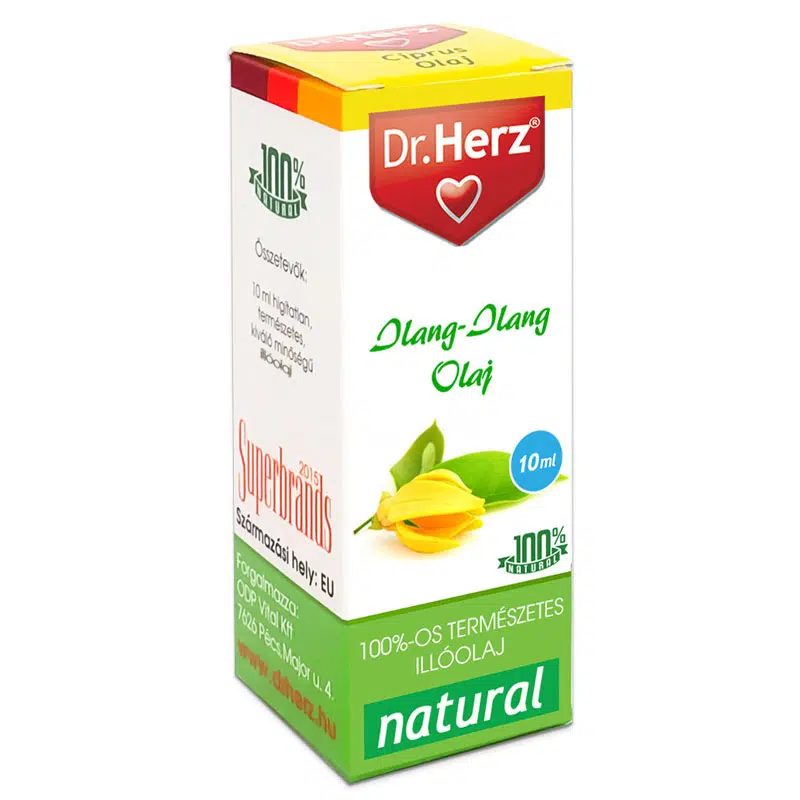 Dr. Herz Ilang-Ilang illóolaj - 10ml 1 Dr. Herz Ilang-Ilang illóolaj - 10ml