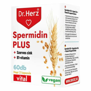 Dr. Herz Spermidin + B1-vitamin + Szerves Cink kapszula - 60db