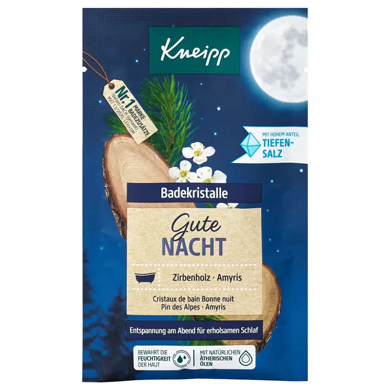 Kneipp Jó éjszakát! fürdőkristály - 60g 1 Kneipp Jó éjszakát! fürdőkristály - 60g