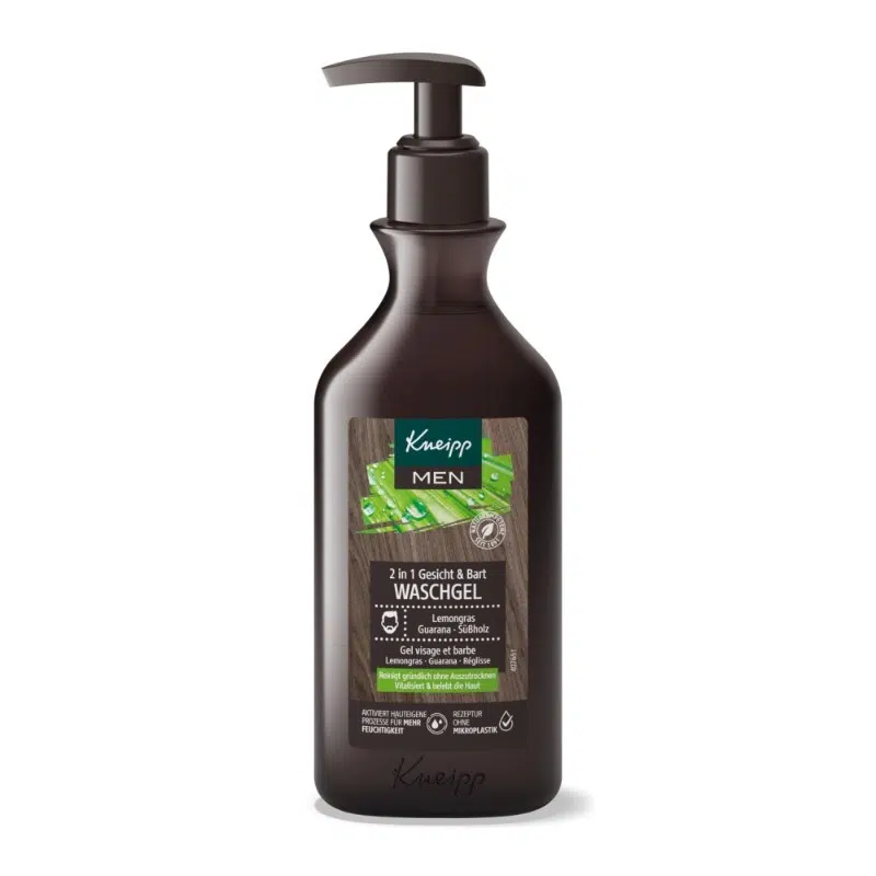 Kneipp MEN - 2 in 1 szakáll és arctisztító gél - 50ml 1 Kneipp MEN - 2 in 1 szakáll és arctisztító gél - 50ml