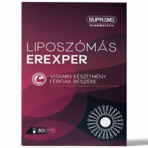 Supreme Pharmatech Liposzómás Erexper - férfierő támogató kapszula - 30db