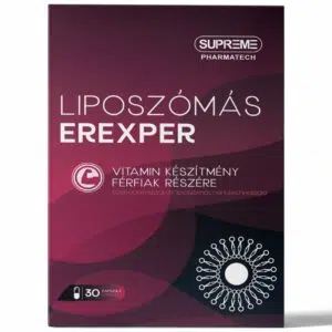 Supreme Pharmatech Liposzómás Erexper - férfierő támogató kapszula - 30db