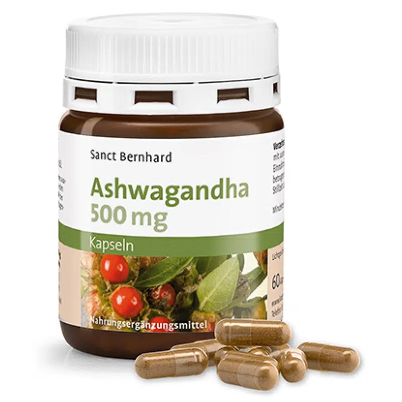 Sanct Bernhard Ashwagandha kapszula - 60db 1 Sanct Bernhard Ashwagandha kapszula - 60db